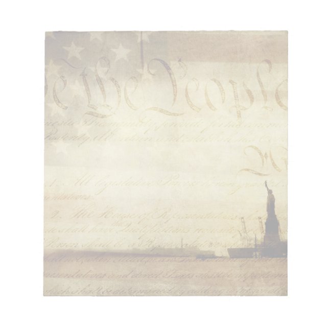 We the People Notepad (Front)