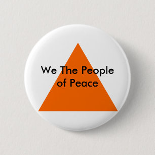 We The People of Peace The MUSEUM Zazzle Gifts 6 Cm Round Badge