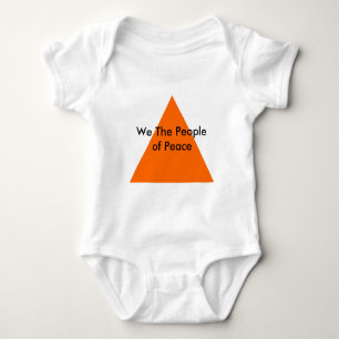 We The People of Peace The MUSEUM Zazzle Gifts Baby Bodysuit