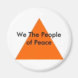 We The People of Peace The MUSEUM Zazzle Gifts Magnet