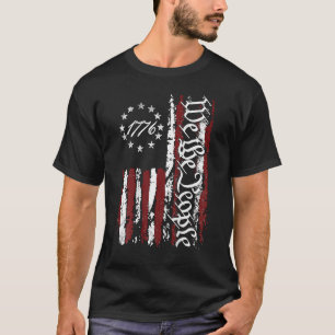 We The People Patriotic 1776 American Flag 4th Of T-Shirt