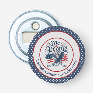 We the People Personalised 250 Year 4th of July Bottle Opener