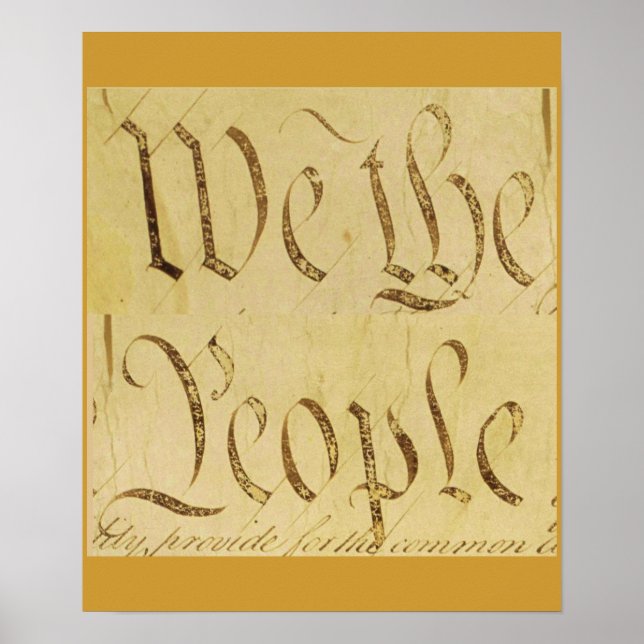 We the People Poster (Front)
