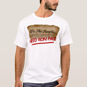 we the people ron paul copy T-Shirt
