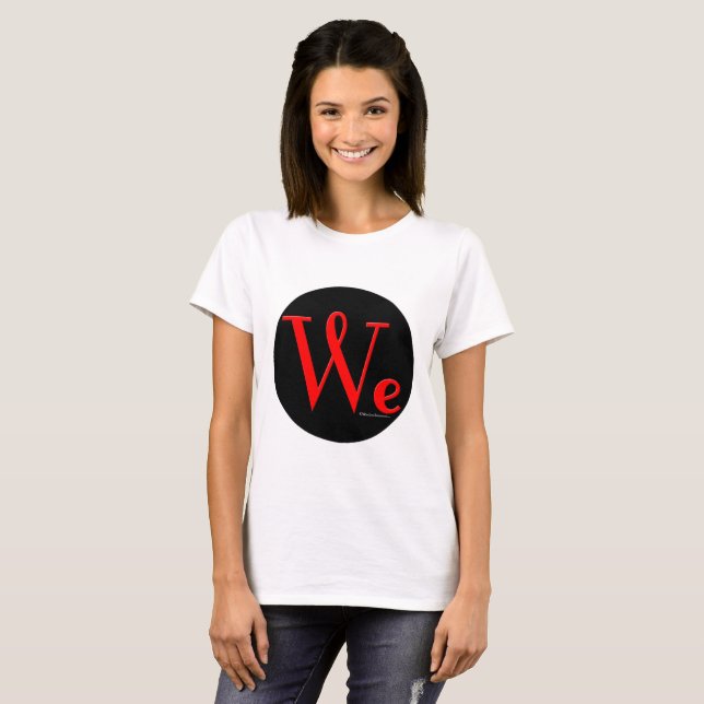 We The People Round Logo Women's T-Shirt (Front Full)