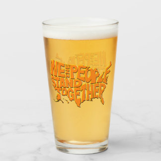 We the People Stand Together Glass