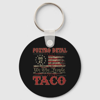 We The People Taco Foxtrot Delta Taco 2 Key Ring