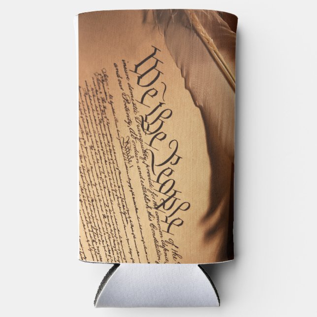 We The People Travel Mug Seltzer Can Cooler (Front)