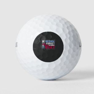 We the People Will Never Forget the Cowards USA Golf Balls