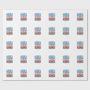 We the People Will Never Forget the Cowards Wrapping Paper