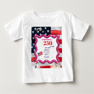 We The Silly Geese 250th Funny Celebration Baby T-Shirt