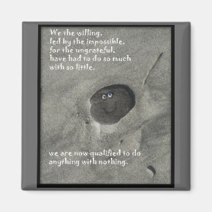 We The Willing Magnet