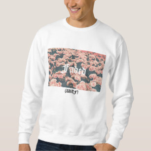 (We Think Freely) Mens White Sweatshirt