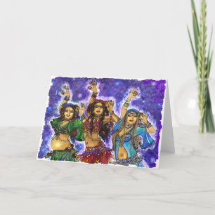 We Three Greeting Card