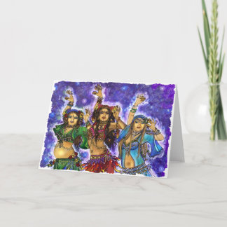 We Three Greeting Card