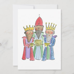 We Three Kings Invitation