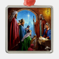 We Three Kings Nativity
