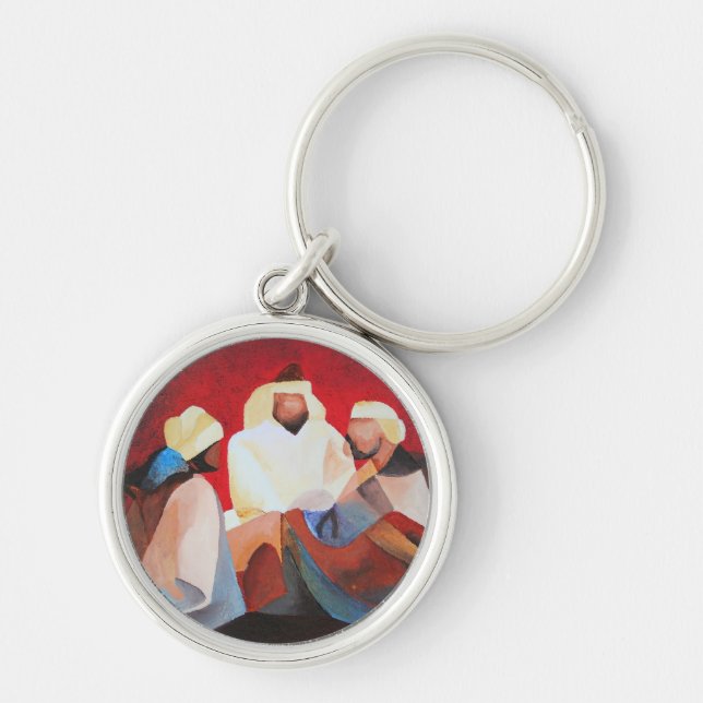 We Three Kings The Wise Men Of Christmas Key Ring (Front)