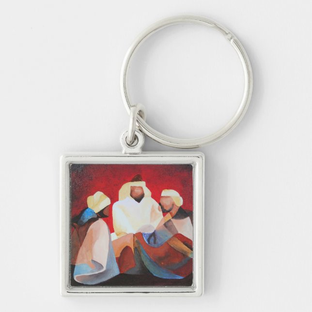 We Three Kings The Wise Men Of Christmas Key Ring (Front)
