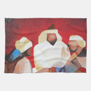 We Three Kings The Wise Men Of Christmas Tea Towel