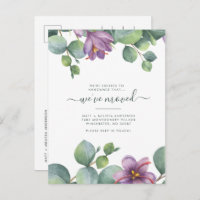 We’ve Moved Eucalyptus Purple Foliage Moving