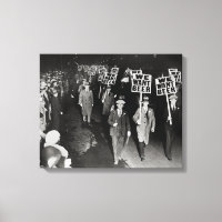 We Want Beer! Prohibition Protest, 1931. Vintage