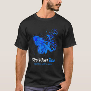 We Wear Blue Irritable Bowel Syndrome Awareness Bu T-Shirt