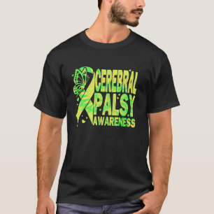 We Wear Green Cerebral Palsy Awareness Tie Dye CP T-Shirt