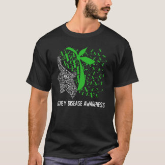 We Wear Green For Kidney Disease Awareness T-Shirt