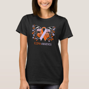 We Wear Lavender & Orange For Eczema Awareness But T-Shirt