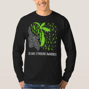 We Wear Lime Green For Williams Syndrome Awareness T-Shirt