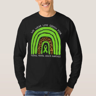 We Wear Lime Green Maternal Mental Health Awarenes T-Shirt