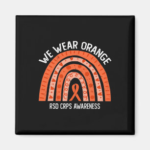 We Wear Orange For RSD CRPS Awareness Magnet