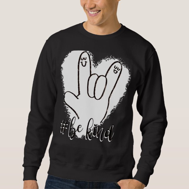 We Wear Orange For Unity Day Anti Bullying  And Be Sweatshirt (Front)