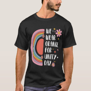 We Wear Orange For Unity Day Daisy Anti Bullying K T-Shirt