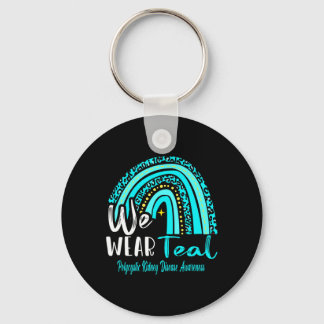 We Wear Polycystic Kidney Disease Awareness  Key Ring