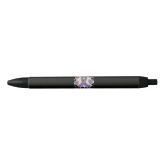 We Wear Purple Cystic Fibrosis Awareness Black Ink Pen