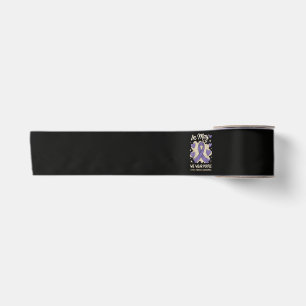 We Wear Purple Cystic Fibrosis Awareness Satin Ribbon