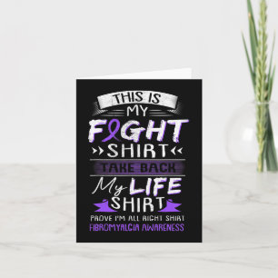 We Wear Purple Fibromyalgia Awareness Ribbon Gift Card