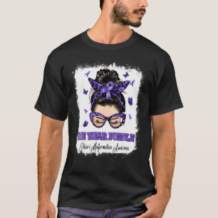 We Wear Purple Warrior Chiari Malformation Awarene T-Shirt