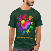 We Wear Rainbow Heart For Cerebral Palsy