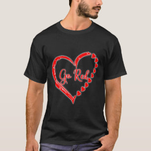 We Wear Red At February Go Red Heart Disease Aware T-Shirt