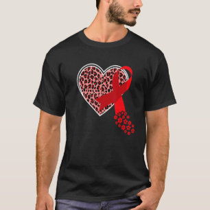 We Wear Red For Red Ribbon Week Awareness Aids War T-Shirt