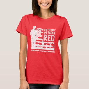 We Wear Red Friday Soldier T-Shirt