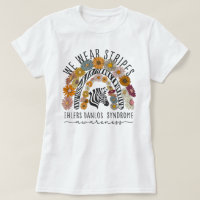We Wear Stripes Zebra Ribbon Ehlers-Danlos Awarene