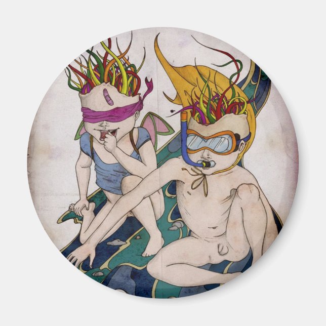 We were gonna save the world magnet (Front)