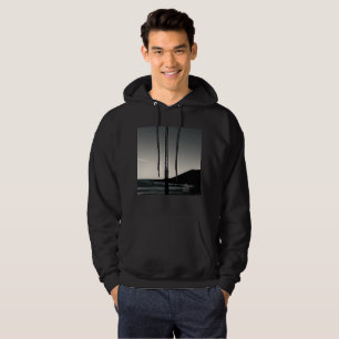  We Were Here w title men black hooded sweatshirt