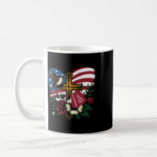 We Will Never Forget American Flag Memorial Day 4t Coffee Mug