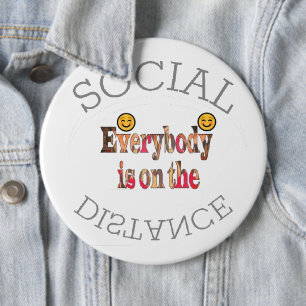 We Will Survive COVID-19 – A Message of Strength 6 Cm Round Badge