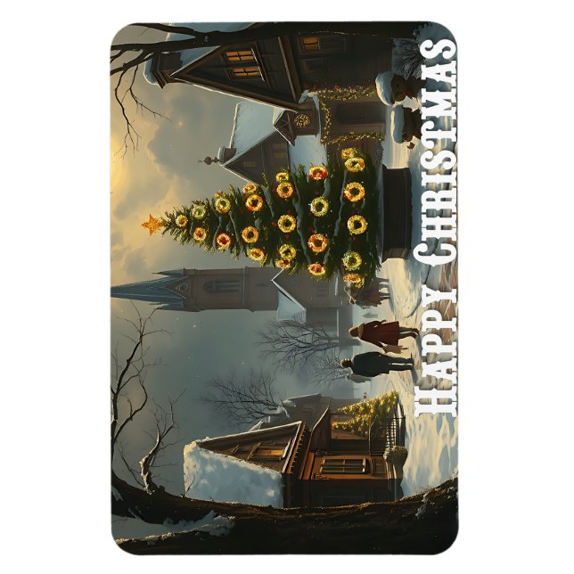 We wish a merry christmas - O11 Magnet (Vertical)